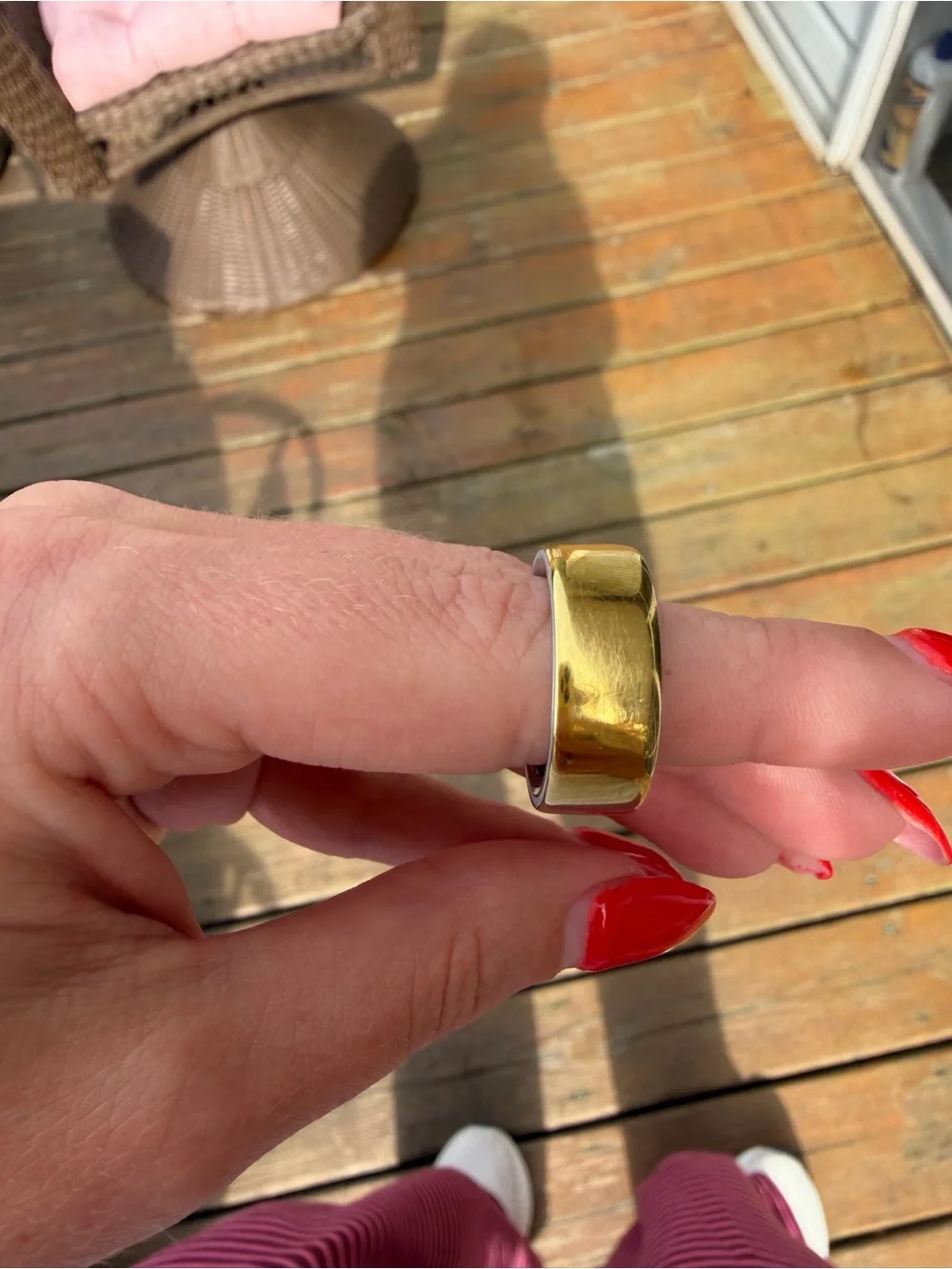 Gold Oura Ring 4